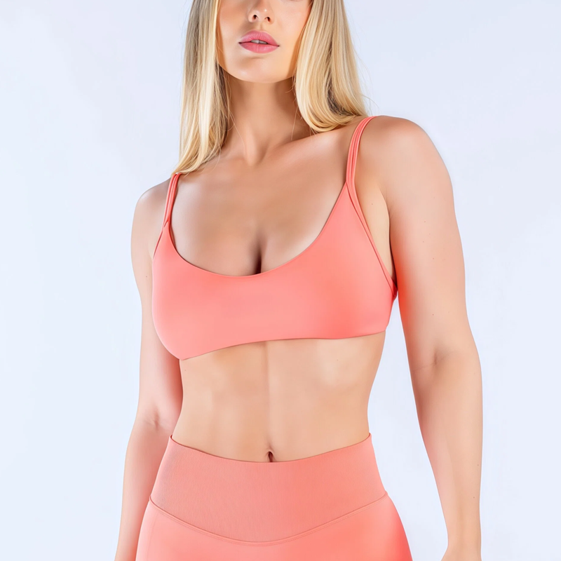 Push Up Bra Padded - HISTELLO Impact Scoop Neck BH Dames